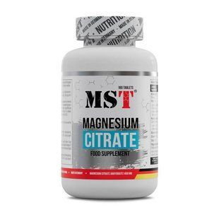 MST, Magnesium Citrate, 180 tab купить в Киеве и Украине