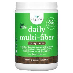 NB Pure, Daily Multi-Fiber, Savory Mocha, 372 g купить в Киеве и Украине
