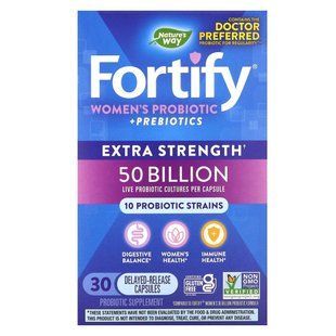 Probiotics for Women Natures Way (Primadophilus Fortify) 30 Vegetarian Capsules