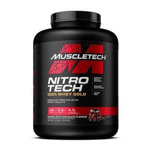 MuscleTech, Nitro Tech 100% Whey Gold, 2.27 kg, french vanilla cream