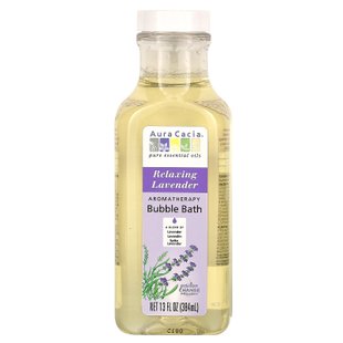 Пена для ванны лаванда Aura Cacia (Bubble Bath) 384 мл купить в Киеве и Украине