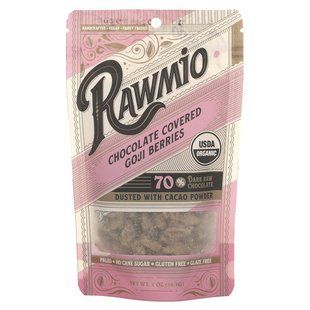 Rawmio, Chocolate Covered Goji Berries, 70% Dark Raw Chocolate, 2 oz (56.7 g) купить в Киеве и Украине
