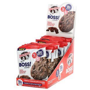 Lenny & Larrys, The BOSS Cookie, triple chunk chocolate, 12 cookies, 2 ounces (57 g) each.