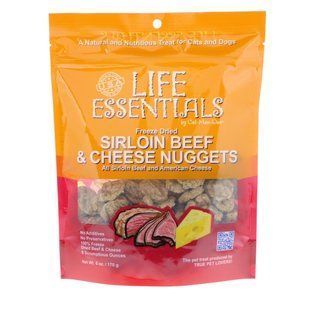 Life Essentials, высушенное сублимацией филе говядины и сырные нагетсы, для кошек и собак, Cat-Man-Doo, 6 унций (170 г) купить в Киеве и Украине
