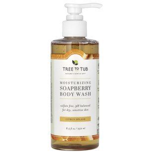 Tree To Tub, гель для душа с мыльным деревом и витамином&nbsp;C для сухой и чувствительной кожи, цитрусовый аромат, 250&nbsp;мл (8,5&nbsp;жидк.&nbsp;унции) купить в Киеве и Украине
