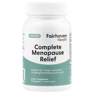 Fairhaven Health, Complete Menopause Relief, 30 Capsules