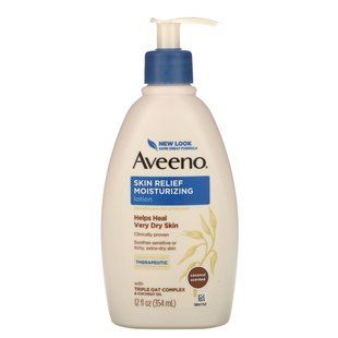 Lotion with a gentle aroma, nourishing coconut, Aveeno, 12 liquid ounces (354 ml)