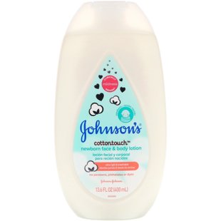 Новорожденный лосьон для лица и тела, Johnson's, 13,5 жидких унций (400 мл) купить в Киеве и Украине