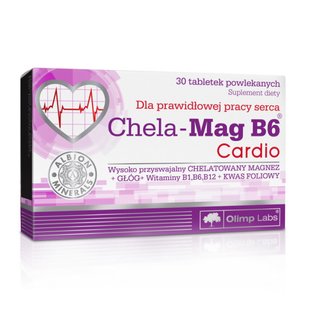 Chela-Mag B6 Cardio OLIMP 30 tabs купить в Киеве и Украине