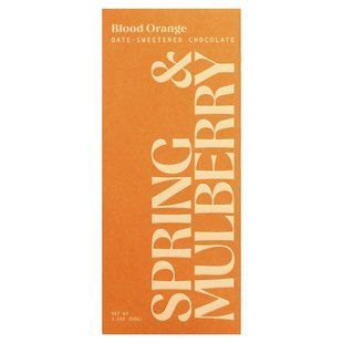 Spring & Mulberry, шоколад с финиками, красный апельсин, 60 г (2,1 унции) купить в Киеве и Украине