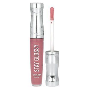 Rimmel London, Stay Glossy Lip Gloss, 470 Perfect Peony, 0.18 oz (5.5 ml) купить в Киеве и Украине