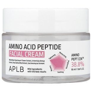 APLB, Amino Acid Peptide Facial Cream, 1.86 fl oz (55 ml) купить в Киеве и Украине