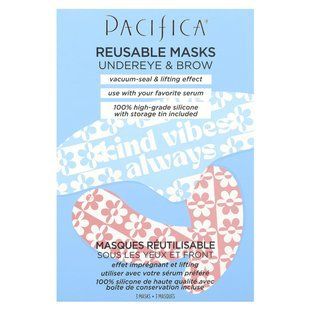 Pacifica, Reusable Undereye & Brow Beauty Masks, 3 Masks купить в Киеве и Украине