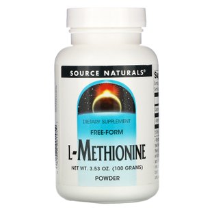 L-Метионин Source Naturals (L-Methionine) 1500 мг 100 г купить в Киеве и Украине