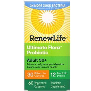 Пробиотики Renew Life 50+ 60 капсул купить в Киеве и Украине