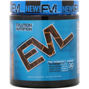 EVLution Nutrition, Предтренировочный Комплекс ENGN, Оранжевая Мечта, 8,7 унции (246 г) купить в Киеве и Украине