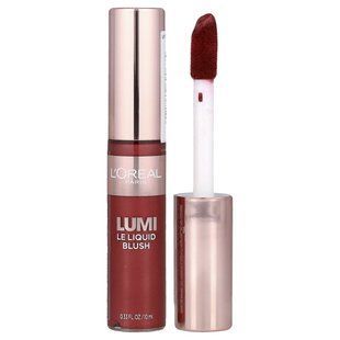 L'Or&eacute;al, Lumi, Le Liquid Blush, 635 Glowy Worth It Medium, 0.33 fl oz (10 ml)