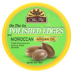 Okay Pure Naturals, On The Go Polished Edges With Moroccan Argan Oil, 2 oz (59 ml) купить в Киеве и Украине