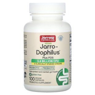 Пробиотики дофилус + ФОС Jarrow Formulas 100 капсул купить в Киеве и Украине