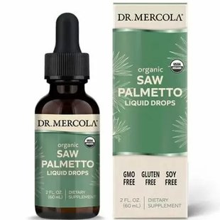 Со Пальметто Dr. Mercola (Saw Palmetto) капли 60 мл купить в Киеве и Украине