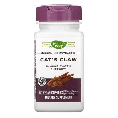 Рослина котячий кіготь Nature's Way (Cat's Claw) 335 мг 60 капсул