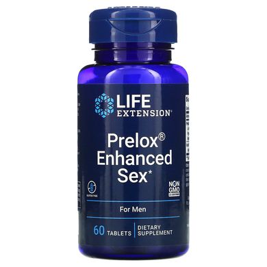 Репродуктивне здоров'я чоловіків, Prelox For Men, Life Extension, 60 таблеток