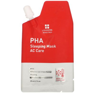 Спальна маска PHA, PHA Sleeping Mask, AC Care, Leaders, 20 мл