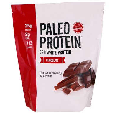 Paleo Protein, протеїн яєчного білка, шоколад, Julian Bakery, 2 фунта (907 г)