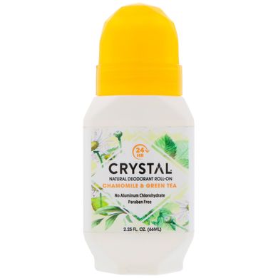 Дезодорант Кристал для тіла ромашка та зелений чай Crystal Body Deodorant (Mineral Deodorant) 66 мл
