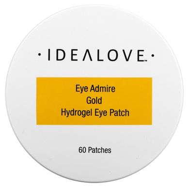 Гідрогелеві пластирі для очей, Eye Admire Gold, Idealove, 60 пластирів