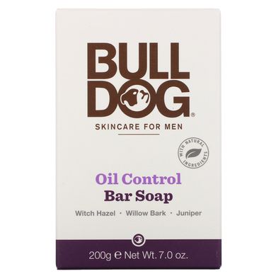 Кускове мило, контроль масла, Bar Soap, Oil Control, Bulldog Skincare For Men, 200 г