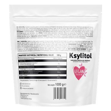 Підсолоджувач Ksylitol OstroVit 1 кг