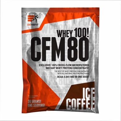 Протеїн зі смаком кави з льодом Extrifit (CFM Instant Whey 80) 30 г