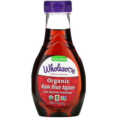 Нектар голубой агавы органик необработанный Wholesome Sweeteners, Inc. (Blue Agave) 333 г купить в Киеве и Украине