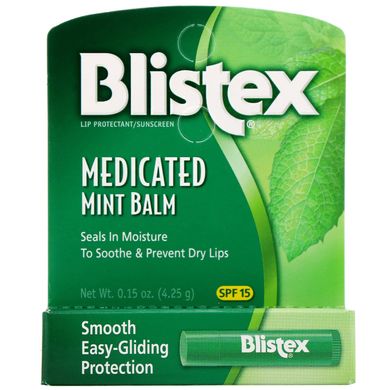 Бальзами для губ сонцезахисний крем м'ята Blistex 4.25