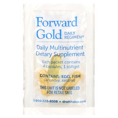 Щоденний режим Forward Gold, для дорослих 65+, Forward Gold Daily Regimen, For Adults 65+, Dr. Whitaker, 60 пакетів