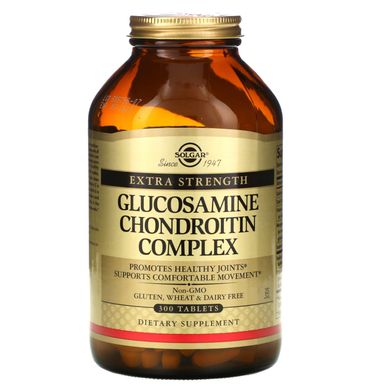 Глюкозамін Хондроїтин Solgar (Glucosamine Chondroitin Complex) 300 таблеток