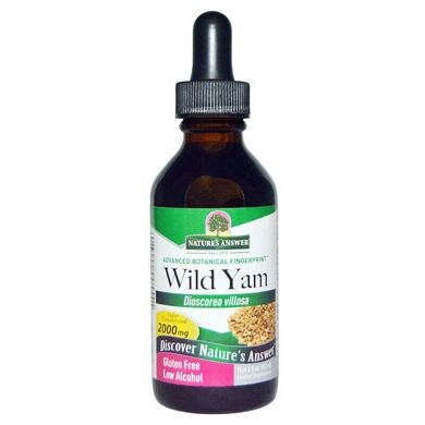 Дикий ямс рідкий слабоалкогольний Nature's Answer (Wild Yam) 2000 мг 60 мл