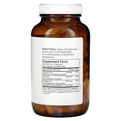 Metabolism Support, Cal / Mag Plus with vitamin D and vitamin K2 MK-7, 180 capsules