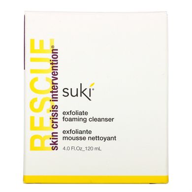 "Спасение", отшелушиващее пенящееся очищающее средство, Suki Inc., 4.0 жидких унций (120 мл) купить в Киеве и Украине