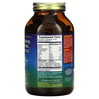 Intestinal Drawing Formula (формула для кишечника) в капсулах, HealthForce Superfoods, 260 вегетаріанських капсул