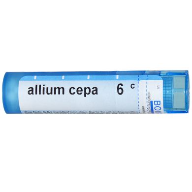 Цибуля ріпчаста (Allium cepa) 6C, Boiron, Single Remedies, приблизно 80 драже