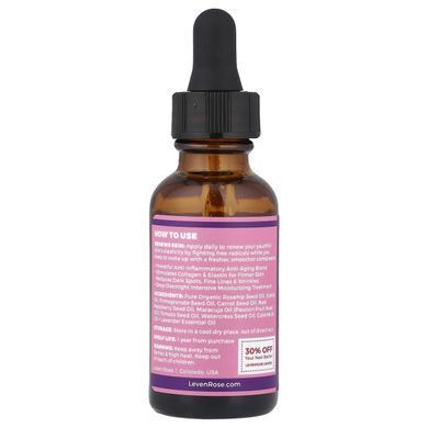 Leven Rose, Rosehip Night Serum, 1 fl oz (30 ml)