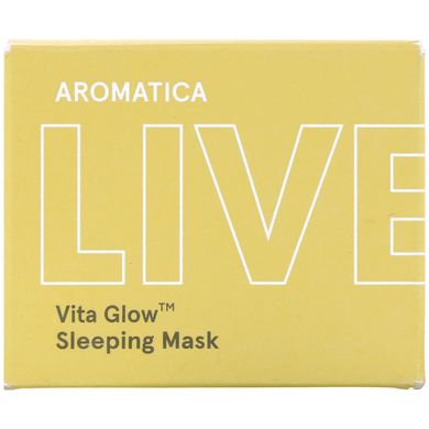 Маска для сну, Aromatica, 3,5 унції (100 г)