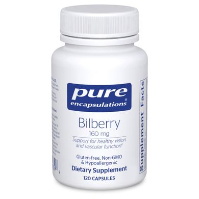 Черника Pure Encapsulations (Bilberry) 160 мг 120 капсул купить в Киеве и Украине