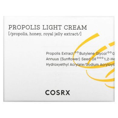 Легкий крем з прополісом, Full Fit, Propolis Light Cream, Cosrx, 65 мл