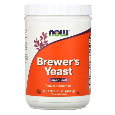 Пивні дріжджі Now Foods (Brewer's Yeast) 454 г