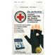 Doctor Arthritis, Copper gloves and guide for arthritis treatment with open fingers, small, black, 1 pair.
