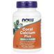 Кораловий кальцій плюс Now Foods (Coral Calcium Plus) 100 вегетаріанських капсул фото