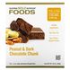 Батончики с темным шоколадом и арахисом California Gold Nutrition (Foods Peanut & Dark Chocolate Chunk Bars) 12 батончиков по 40 г каждый фото